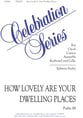 How Lovely Are Your Dwelling Places SATB choral sheet music cover